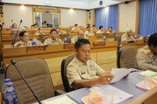 การประชุมสภาเทศบาล สมัยสามัญ สมัยที่๓ ครั้งที่4 ประจำปี 2559 ในวันพุธที่ 14 กันยายน พ.ศ. 2559 เวลา 10.00. ณ ห้องประชุมสภาเทศบาลนครแม่สอด