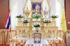 นายกเทศมนตรีนครแม่สอดร่วมเป็นตัวแทนรับไฟหลวงพระราชทานเตรียมพิธีถวายพระเพลิงพระบรมศพ