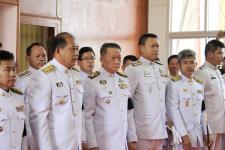 นายกเทศมนตรีนครแม่สอดร่วมเป็นตัวแทนรับไฟหลวงพระราชทานเตรียมพิธีถวายพระเพลิงพระบรมศพ