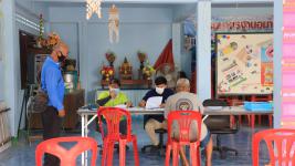 เทศบาลนครแม่สอด แจกเบี้ยยังชีพผู้สูงอายุและผู้พิการ ประจำเดือนมิถุนายน 2563