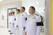 นายกเทศมนตรีนครแม่สอดร่วมเป็นตัวแทนรับไฟหลวงพระราชทานเตรียมพิธีถวายพระเพลิงพระบรมศพ