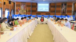 เทศบาลนครแม่สอด เข้าร่วมการประชุมเร่งรัดการเบิกจ่ายงบประมาณรายจ่ายประจำปี พ.ศ.2563 งบเงินอุดหนุน เงินอุดหนุนเฉพราะกิจ และงบกลาง ครั้งที่ 1 /2563