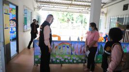 เทศบาลนครแม่สอด เข้าตรวจเยี่ยมโรงเรียนในสังกัดเทศบาลนครแม่สอดก่อนเปิดภาคเรียน ประจำปีการศึกษา 2563