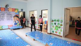 เทศบาลนครแม่สอด เข้าตรวจเยี่ยมโรงเรียนในสังกัดเทศบาลนครแม่สอดก่อนเปิดภาคเรียน ประจำปีการศึกษา 2563