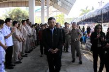 เทศบาลนครแม่สอด ร่วมต้อนรับ พลอากาศเอก ประจิน จั่นตอง รองนายกรัฐมนตรี