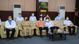 ทน.แม่สอด ร่วมให้การต้อนรับ รัฐมนตรีช่วยว่าการกระทรวงสาธารณสุข