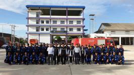 เทศบาลนครแม่สอด ตรวจเยี่ยมและมอบนโยบายการทำงานแก่งานป้องกันและบรรเทาสาธารณภัย