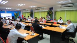 เทศบาลนครแม่สอด จัดประชุมคณะผู้บริหาร หัวหน้าส่วนราชการ และผู้ที่เกี่ยวข้องเทศบาล  นครแม่สอด ครั้งที่ 6/2563