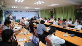 เทศบาลนครแม่สอด จัดประชุมคณะผู้บริหาร หัวหน้าส่วนราชการ และผู้ที่เกี่ยวข้องเทศบาล  นครแม่สอด ครั้งที่ 6/2563