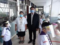 เทศบาลนครแม่สอด ตรวจเยี่ยมโรงเรียนเทศบาลวัดบุญญาวาส