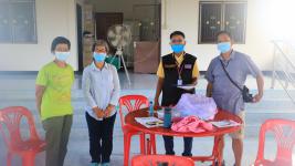 ทน.แม่สอด แจกเบี้ยยังชีพผู้สูงอายุและผู้พิการ ประจำเดือน กรกฎาคม 2563