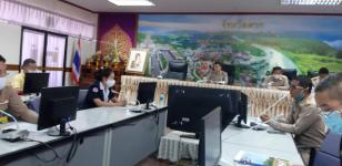 รองนายกเทศมนตรี เข้าร่วมการประชุมคณะกรรมการโรคติดต่อจังหวัดตาก ครั้งที่ 30/2563