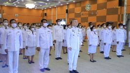 ทน.แม่สอด จัดพิธีถวายสัตย์ปฏิญาณเพื่อเป็นราชการที่ดีและพลังของแผ่นดิน