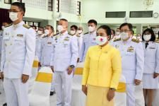 ผู้บริหาร ทน.แม่สอด ร่วมกิจกรรมเฉลิมพระเกียรติพระบาทสมเด็จพระเจ้าอยู่หัว เนื่องในโอกาสวันเฉลิมพระชนมพรรษา 28 กรกฎาคม 2563