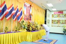 ผู้บริหาร ทน.แม่สอด ร่วมกิจกรรมเฉลิมพระเกียรติพระบาทสมเด็จพระเจ้าอยู่หัว เนื่องในโอกาสวันเฉลิมพระชนมพรรษา 28 กรกฎาคม 2563