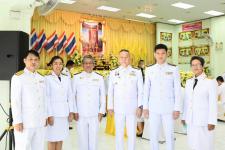 ผู้บริหาร ทน.แม่สอด ร่วมกิจกรรมเฉลิมพระเกียรติพระบาทสมเด็จพระเจ้าอยู่หัว เนื่องในโอกาสวันเฉลิมพระชนมพรรษา 28 กรกฎาคม 2563