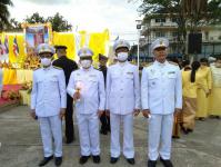 รองนายกเทศมนตรี ร่วมกิจกรรมเฉลิมพระเกียรติพระบาทสมเด็จพระเจ้าอยู่หัว เนื่องในโอกาสวันเฉลิมพระชนมพรรษา 28 กรกฎาคม 2563