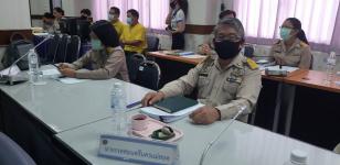 รองนายกเทศมนตรี เข้าร่วมการประชุมคณะกรมการจังหวัด หัวหน้าส่วนราชการ และผู้เกี่ยวข้อง ครั้งที่ 7/2563