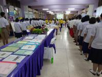 คณะผู้บริหาร ทน.แม่สอด ร่วมให้การต้อนรับคณะตรวจประเมินสถานศึกษาพอเพียงระดับจังหวัด โรงเรียนเทศบาลวัดบุญญาวาส