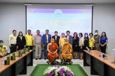 คณะผู้บริหาร ทน.แม่สอด ร่วมให้การต้อนรับคณะตรวจประเมินสถานศึกษาพอเพียงระดับจังหวัด โรงเรียนเทศบาลเฉลิมพระเกียรติ สมเด็จพระเทพรัตนราชสุดาฯ สยามบรมราชกุมารี