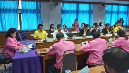 รองนายกเทศมนตรี ร่วมให้การต้อนรับคณะกรรมาธิการสวัสดิการสังคม และเข้าประชุมการศึกษาดูงานของคณะกรรมาธิการฯ