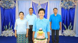 เทศบาลนครแม่สอด จัดบันทึกเทปถวายพระพรชัยมงคลสมเด็จพระนางเจ้าสิริกิติ์ พระบรมราชินีนาถ พระบรมราชชนนีพันปีหลวง