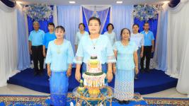 เทศบาลนครแม่สอด จัดบันทึกเทปถวายพระพรชัยมงคลสมเด็จพระนางเจ้าสิริกิติ์ พระบรมราชินีนาถ พระบรมราชชนนีพันปีหลวง