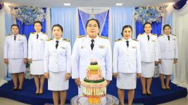 เทศบาลนครแม่สอด จัดบันทึกเทปถวายพระพรชัยมงคลสมเด็จพระนางเจ้าสิริกิติ์ พระบรมราชินีนาถ พระบรมราชชนนีพันปีหลวง