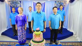 เทศบาลนครแม่สอด จัดบันทึกเทปถวายพระพรชัยมงคลสมเด็จพระนางเจ้าสิริกิติ์ พระบรมราชินีนาถ พระบรมราชชนนีพันปีหลวง