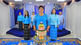 เทศบาลนครแม่สอด จัดบันทึกเทปถวายพระพรชัยมงคลสมเด็จพระนางเจ้าสิริกิติ์ พระบรมราชินีนาถ พระบรมราชชนนีพันปีหลวง