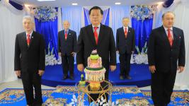 เทศบาลนครแม่สอด จัดบันทึกเทปถวายพระพรชัยมงคลสมเด็จพระนางเจ้าสิริกิติ์ พระบรมราชินีนาถ พระบรมราชชนนีพันปีหลวง