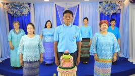 เทศบาลนครแม่สอด จัดบันทึกเทปถวายพระพรชัยมงคลสมเด็จพระนางเจ้าสิริกิติ์ พระบรมราชินีนาถ พระบรมราชชนนีพันปีหลวง