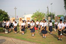 ดร.เทอดเกียรติ ชินสรนันท์ นายกเทศมนตรีนครแม่สอด เข้าร่วมพิธีวางพวงมาลา ในวันสมเด็จพระนเรศวรมหาราช