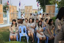 ดร.เทอดเกียรติ ชินสรนันท์ นายกเทศมนตรีนครแม่สอด เข้าร่วมพิธีวางพวงมาลา ในวันสมเด็จพระนเรศวรมหาราช