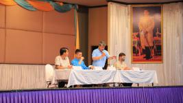 ทน.แม่สอด จัดประชุมประชาคมรับฟังความคิดเห็นของประชาชนในเขตเทศบาลนครแม่สอด 