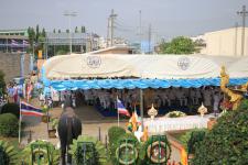 ดร.เทอดเกียรติ ชินสรนันท์ นายกเทศมนตรีนครแม่สอด เข้าร่วมพิธีวางพวงมาลา ในวันสมเด็จพระนเรศวรมหาราช