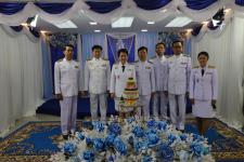 หัวหน้าส่วนราชการ ทน.แม่สอด บันทึกเทปถวายพระพรชัยมงคลสมเด็จพระนางเจ้าสิริกิติ์ พระบรมราชินีนาถ พระบรมราชชนนีพันปีหลวง