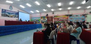 รองนายกเทศมนตรี เข้าร่วมประชุมประชาสัมพันธ์การมีส่วนร่วมภาคประชาชนของโครงการก่อสร้างถนน สาย ง2,ง3,ค1, และ ค2 ผังเมืองรวมเมืองแม่สอด