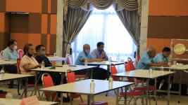 ทน.แม่สอด จัดประชุมซักซ้อมความเข้าใจด้านงบประมาณ ข้อจำกัด ปัญหา อุปสรรคในการจัดการบริการสาธารณะให้ประชาชนในเขตเทศบาลนครแม่สอด