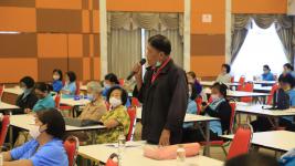 ทน.แม่สอด จัดประชุมซักซ้อมความเข้าใจด้านงบประมาณ ข้อจำกัด ปัญหา อุปสรรคในการจัดการบริการสาธารณะให้ประชาชนในเขตเทศบาลนครแม่สอด