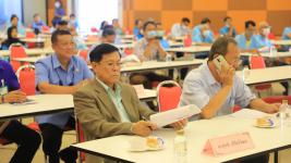 ทน.แม่สอด จัดประชุมซักซ้อมความเข้าใจด้านงบประมาณ ข้อจำกัด ปัญหา อุปสรรคในการจัดการบริการสาธารณะให้ประชาชนในเขตเทศบาลนครแม่สอด