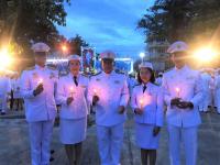 รองนายกเทศมนตรี ร่วมกิจกรรมเฉลิมพระเกียรติสมเด็จพระนางเจ้าสิริกิติ์ พระบรมราชินีนาถ พระบรมราชชนนีพันปีหลวงเนื่องในโอกาสวันเฉลิมพระชนมพรรษา 12 สิงหาคม 2563