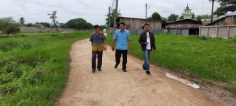 รองนายกเทศมนตรี ลงพื้นที่ที่ประชาชนร้องเรียน