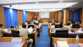 สภาเทศบาลนครแม่สอด ประชุมสภาสมัยสามัญ สมัยที่ 3 ครั้งที่ 2 ประจำปี พ.ศ. 2563
