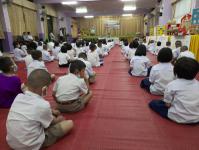นายกเทศมนตรีมอบรองนายกฯ เป็นประธานพิธีเปิดโครงการอบรมคุณธรรม จริยธรรม โรงเรียนเทศบาลวัดบุญญาวาส