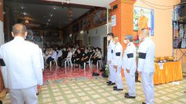 ผู้บริหาร ทน.แม่สอด ร่วมพิธีพระราชทานน้ำหลวงสรงศพ พระราชวีรากร อดีตเจ้าคณะจังหวัดตาก อดีตเจ้าอาวาสวัดตรีรัตนาราม