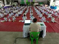 นายกเทศมนตรีมอบรองนายกฯ เป็นประธานพิธีเปิดโครงการอบรมคุณธรรม จริยธรรม โรงเรียนเทศบาลวัดบุญญาวาส