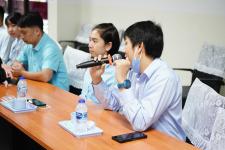 นายกเทศมนตรีมอบรองนายกฯ ร่วมให้การต้อนรับคณะกรรมการนิเทศ ติดตาม และประเมินคุณภาพของสถานศึกษา อปท.