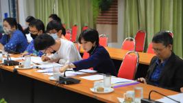 ทน.แม่สอด จัดประชุมคณะผู้บริหาร หัวหน้าส่วนราชการและผู้ที่เกี่ยวข้องเทศบาลนครแม่สอด ครั้งที่ 7/2563