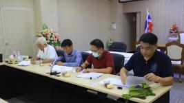 ทน.แม่สอด ประชุมสรุปงบอุดหนุนเฉพาะกิจ เทศบาลนครแม่สอด งบประมาณปี 2558-ปัจจุบันและโครงการเงินเหลือจ่ายงบประมาณปี 2563